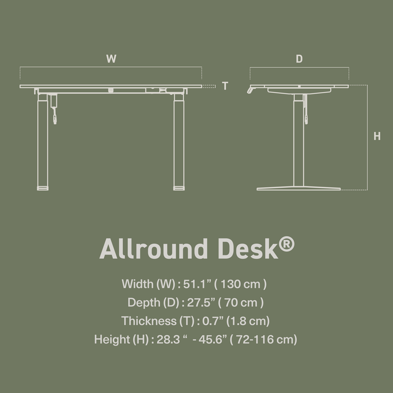 All Round Standing Desk